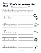 worksheets writing worksheets weather weather  printables